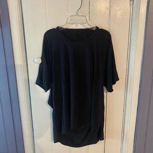 Under Armour black open back tee